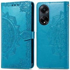 iMoshion Etui de téléphone portefeuille Mandala Oppo A98 - Turquoise