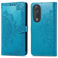 iMoshion Etui de téléphone portefeuille Mandala Honor 90 Pro - Turquoise