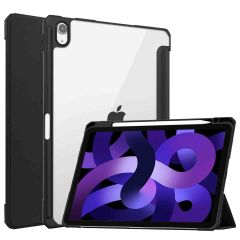 iMoshion Coque tablette rigide Trifold iPad Air 6 (2024) / Air 5 (2022) / Air 4 (2020) - Noir