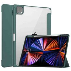 iMoshion Coque tablette rigide Trifold iPad Pro 12.9 (2018 - 2022) - Vert