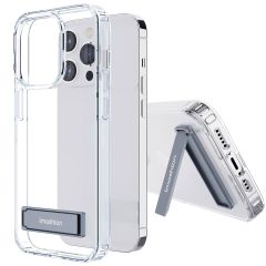 iMoshion ﻿Coque Stand iPhone 14 Pro - Transparent