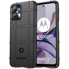 iMoshion Coque Arrière Rugged Shield Motorola Moto G13 - Noir