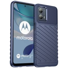 iMoshion Coque Arrière Thunder Motorola Moto G53 - Bleu foncé