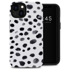 Selencia Coque arrière Vivid iPhone 13 - Trendy Leopard