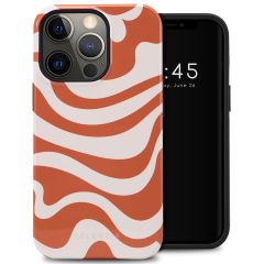 Selencia Coque arrière Vivid iPhone 13 Pro - Dream Swirl Orange