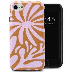Selencia Coque arrière Vivid iPhone SE (2022 / 2020) / 8 / 7 / 6(s) - Modern Bloom Pink