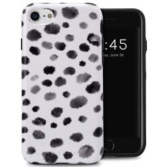 Selencia Coque arrière Vivid iPhone SE (2022 / 2020) / 8 / 7 / 6(s) - Trendy Leopard