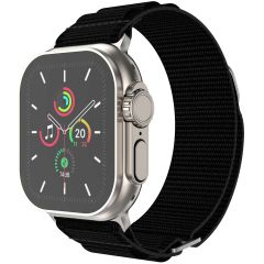 iMoshion Bracelet en nylon Alpine Apple Watch Series 1-9 / SE - 38/40/41 mm - Noir