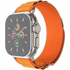 iMoshion Bracelet en nylon Alpine Apple Watch Series 1-9 / SE - 38/40/41 mm - Orange