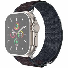 iMoshion Bracelet en nylon Alpine Apple Watch Series 1-9 / SE - 38/40/41 mm - Indigo