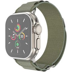 iMoshion Bracelet en nylon Alpine Apple Watch Series 1-9 / SE - 38/40/41 mm - Olive