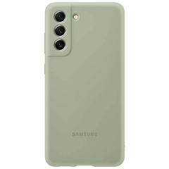Samsung Coque en silicone Galaxy S21 FE - Olive Green