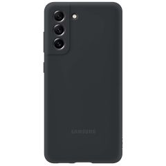 Samsung Coque en silicone Galaxy S21 FE - Dark Gray