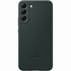Samsung Original Coque en silicone Galaxy S22 Plus - Dark Green