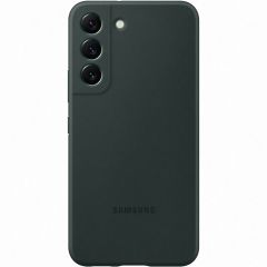 Samsung Coque en silicone Galaxy S22 - Dark Green