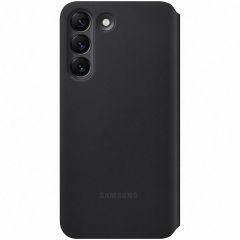 Samsung Étui de téléphone portefeuille Clear View Galaxy S22 - Black 