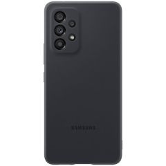 Samsung Coque en silicone Galaxy A53 - Noir