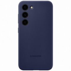 Samsung Original Coque en silicone Galaxy S23 - Navy