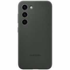 Samsung Original Coque en silicone Galaxy S23 - Khaki