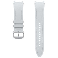 Samsung Original Bracelet Cuir Hybrid Vegan M/L Galaxy Watch 6 / 6 Classic / 5 / 5 Pro - Silver