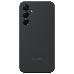 Samsung Original Coque en silicone Galaxy A55 - Black