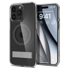Spigen ﻿Coque Ultra Hybrid S MagSafe iPhone 15 Pro Max - Graphite