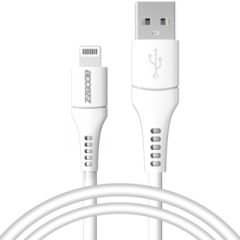 Accezz Câble Lightning vers USB iPhone Xs Max - Certifié MFi - 1 mètre - Blanc