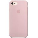 Apple Coque en silicone iPhone SE (2022 / 2020) / 8 / 7 - Pink Sand