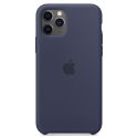 Apple Coque en silicone iPhone 11 Pro - Midnight Blue
