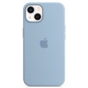 Apple Coque en silicone MagSafe iPhone 13 - Blue Fog