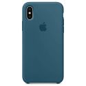 Apple Coque en silicone iPhone X - Cosmos Blue