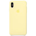 Apple Coque en silicone iPhone Xs Max - Mellow Yellow