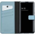 Selencia Étui de téléphone portefeuille en cuir véritable Samsung Galaxy A51