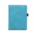Etui portefeuille Luxe unie Kobo Aura Edition 2 - Turquoise