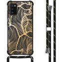 iMoshion Coque Design avec cordon Samsung Galaxy A41 - Golden Leaves