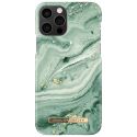 iDeal of Sweden Coque Fashion iPhone 12 (Pro) - Mint Swirl Marble