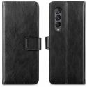 iMoshion Étui de téléphone portefeuille Luxe Galaxy Z Fold3 - Noir