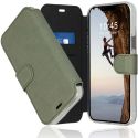 Accezz Étui de téléphone portefeuille Xtreme Wallet iPhone 14 Plus - Vert clair