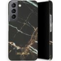 Selencia Coque Maya Fashion Samsung Galaxy S22 - Marble Black
