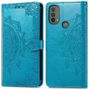 iMoshion Etui de téléphone portefeuille Mandala Motorola Moto E30 / E40 - Turquoise