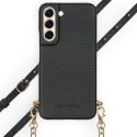 Selencia Coque Aina Serpent avec corde Samsung Galaxy S22 - Noir