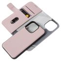 Decoded Portefeuille détachable 2 en 1 en cuir iPhone 13 Pro - Rose
