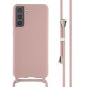 iMoshion ﻿Coque en silicone avec cordon Samsung Galaxy S21 - Sand Pink