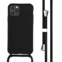 iMoshion ﻿Coque en silicone avec cordon iPhone 11 Pro - Noir
