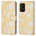 iMoshion ﻿Étui de téléphone portefeuille Design Samsung Galaxy A52(s) (5G/4G) - Yellow Flowers