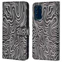 iMoshion ﻿Étui de téléphone portefeuille Design Samsung Galaxy S20 FE - Black And White
