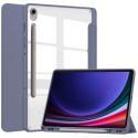 iMoshion Coque tablette rigide Trifold Samsung Galaxy Tab S9 11.0 pouces - Violet