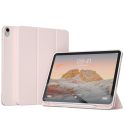 Accezz Étui de téléphone portefeuille Smart Silicone iPad Air 5 (2022) / iPad Air 4 (2020) - Rose