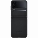 Samsung Original Coque en cuir Galaxy Z Flip 4 - Black