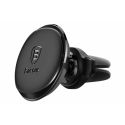 Baseus Air Vent Magnetic Car Mount Cable Clip Samsung Galaxy A70 - Support de téléphone de voiture - Grille de ventilation - Magnétique - Noir